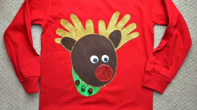 diy ugly christmas sweater ideas reindeer