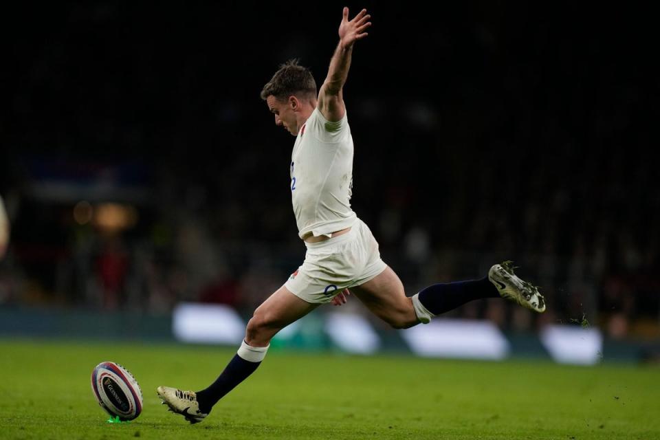 George Ford kicked two vital penalties as England hit back to win at Twickenham (AP)