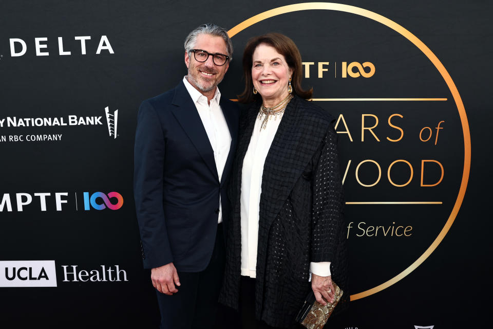 Casey Wasserman and Sherry Lansing - Credit: John Salangsang/MPTF/Shutterstock