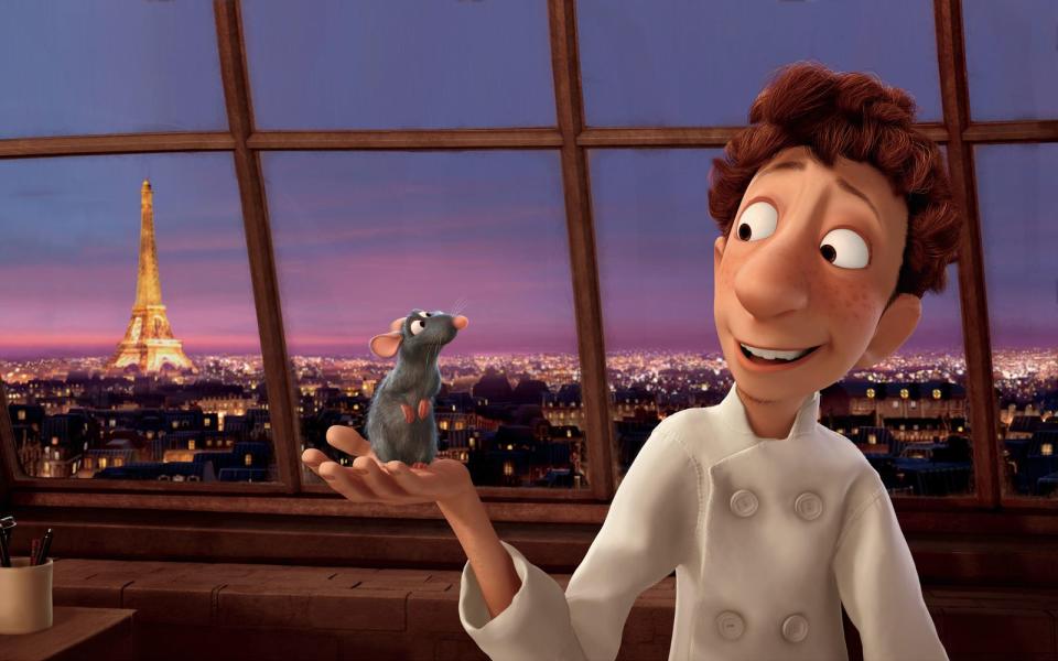 Remy und Linguini aus "Ratatouille"