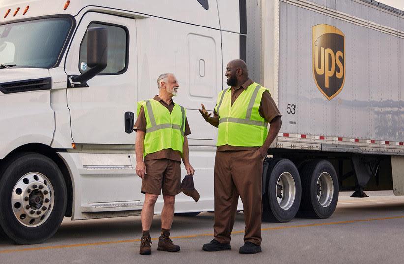 UPS司機職缺近期變成美國熱門職缺，年薪540萬的高薪成為一項誘因。（翻攝UPS官網）