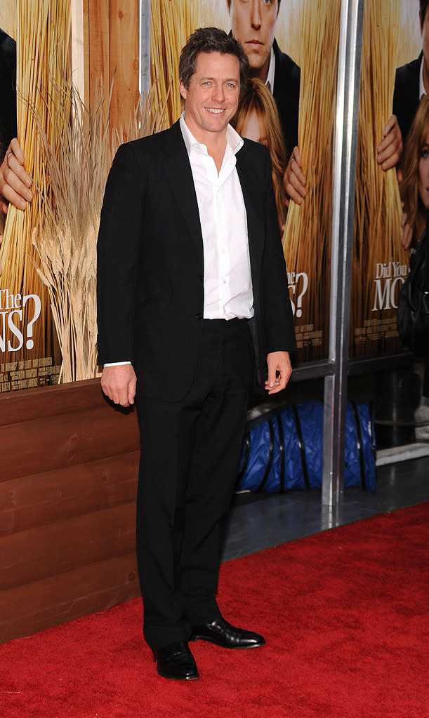 Did You Hear About the Morgans NY Premiere 2009 Hugh Grant