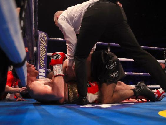 Kash Ali bites David Price four times to get disqualified as Tony Bellew labels him ‘a disgrace’ with ban likely