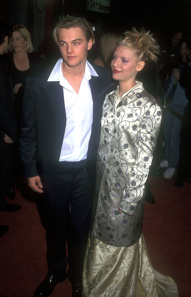 Leonardo DiCaprio and Claire Danes co-starred in "Romeo + Juliet" in 1996. (Photo: Barry King/WireImage)