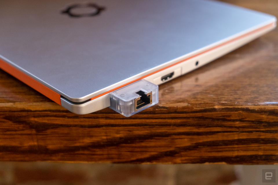 <p>Photos of Framework's first modular and repairable Chromebook.</p>
