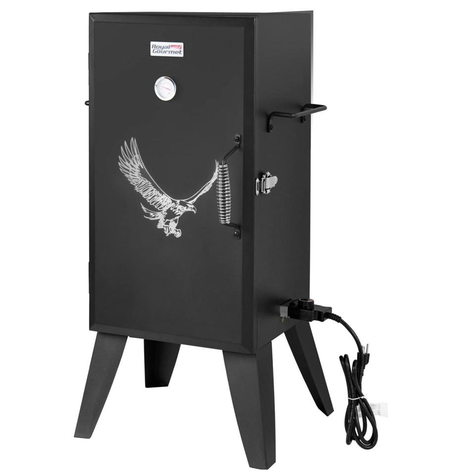 Electric Smoker with Adjustable Temperature