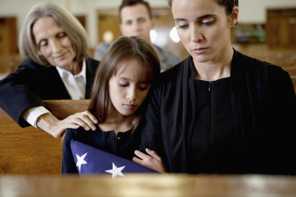 <em>Funerals provide a sense of community, says Cariad Lloyd, host of award-winning podcast The Griefcast (Picture: Getty)</em>