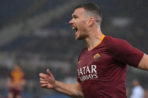 Dzeko has scored 87 goals for Roma