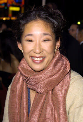 Sandra Oh at the L.A. premiere of Lions Gate's Godsend