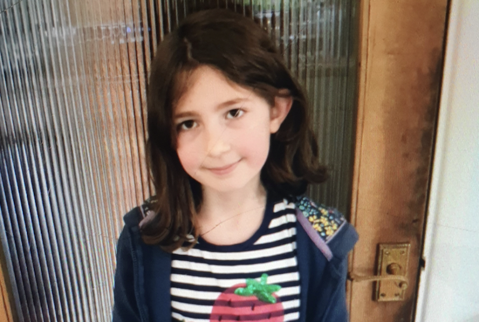 Police say 10-year-old Layla McLoughlin, pictured, has gone missing. (SWNS)