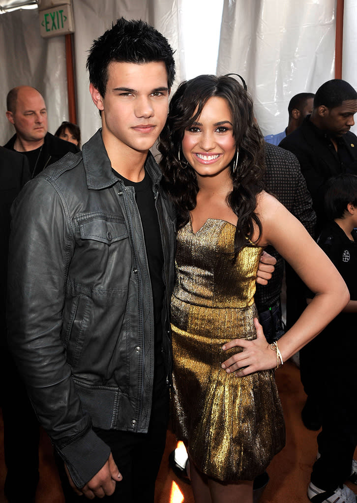 Kids Choice Awards 2009 Taylor Lautner Demi Lovato
