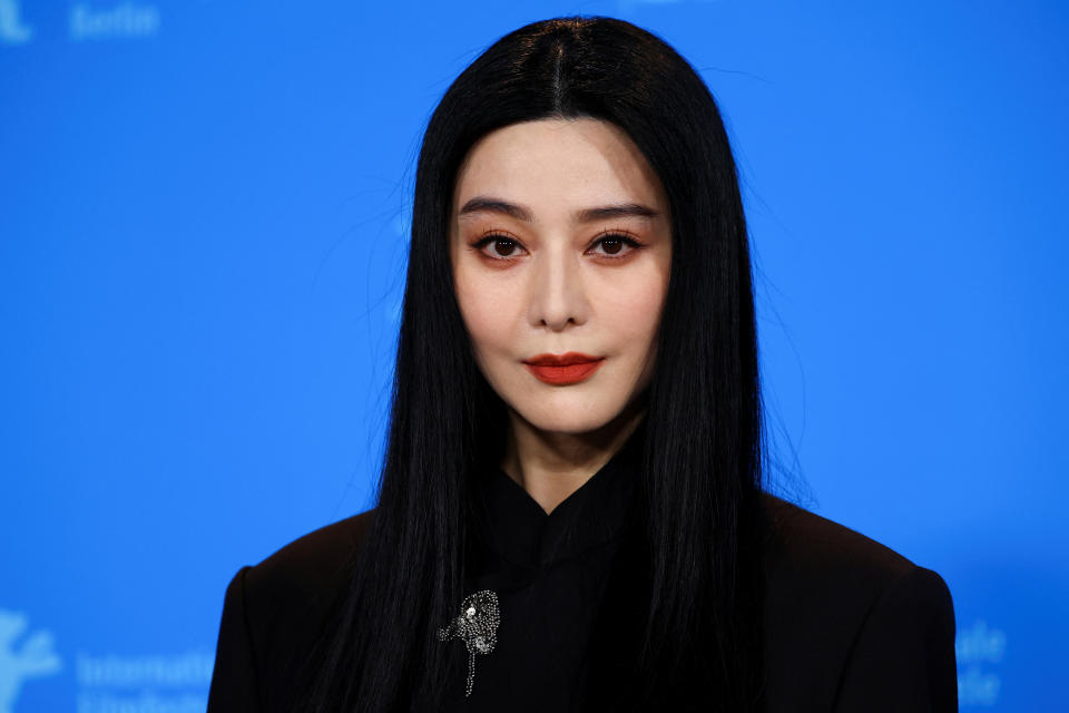 Cast member Fan Bingb范冰冰出席柏林影展。圖片來源：REUTERS/Nadja Wohllebening attends a photo call during the promotion of 'Green Night' at the 73rd Berlinale International Film Festival in Berlin, Germany, February 23, 2023. REUTERS/Nadja Wohlleben