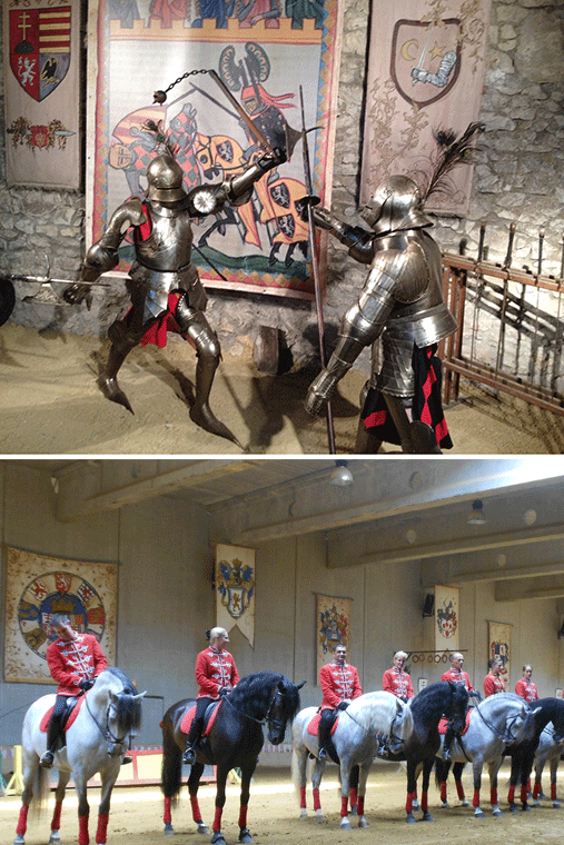 Knight Tournament with Medieval Feast at Sumeg Castle in Veszprém, Hungary