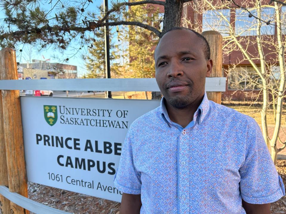 Researcher Geoffrey Maina would like to see better data collection on drug use among newcomers.