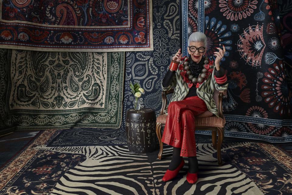 ruggable iris apfel collection