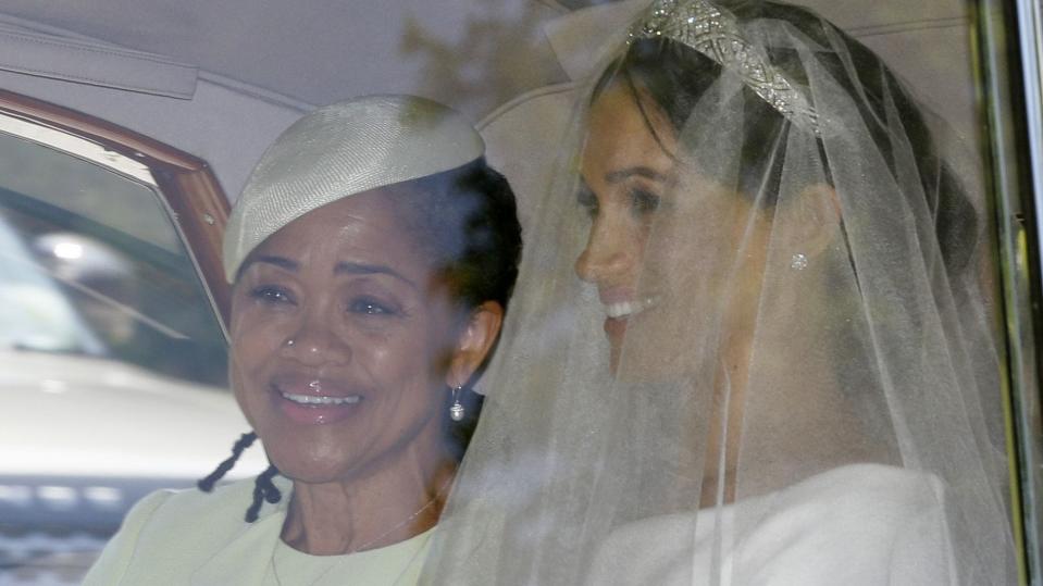 Meghan Markle and her mother, Doria Ragland. (Photo: PA)