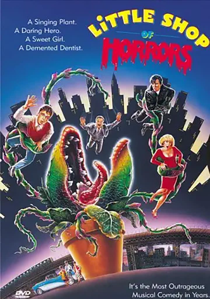 DVD cover of Little Shop of Horrors (1986)