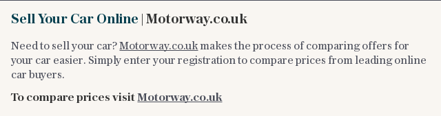 Sell Your Car Online | Motorway.co.uk | how_to_know_when_to_sell_your_car