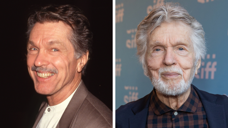 Tom Skerritt in the 1990s and 2023