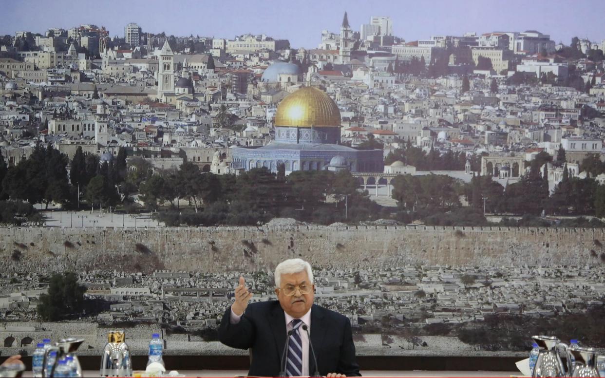 Palestinian president Mahmoud Abbas - Anadolu