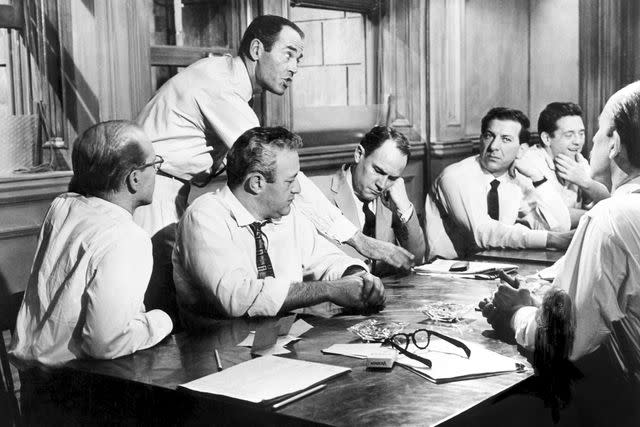 <p>Everett</p> The cast of '12 Angry Men'