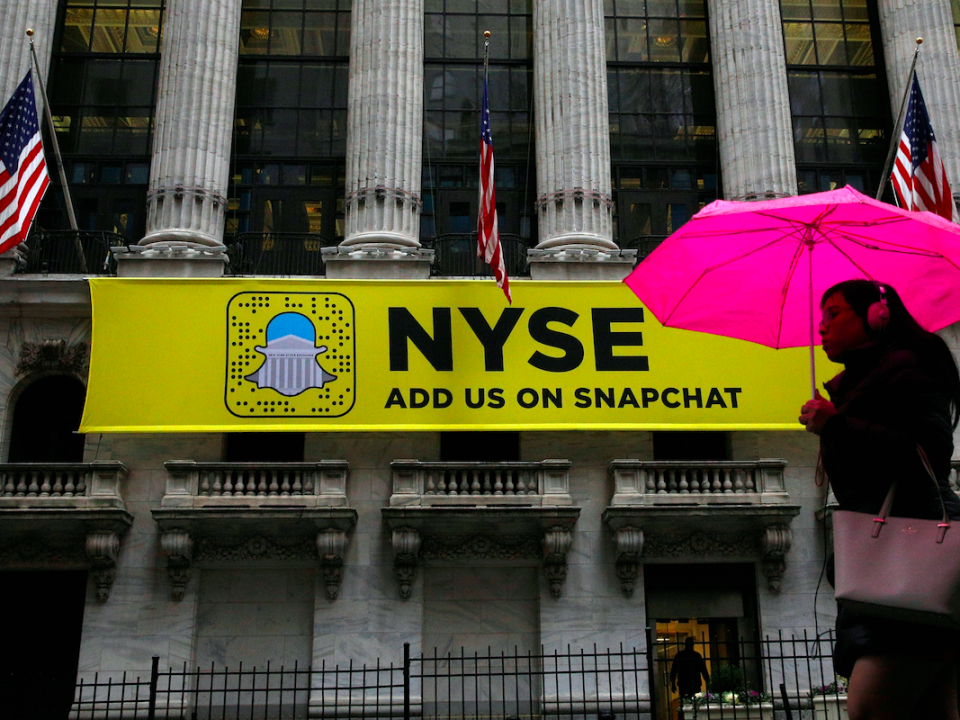 Snap Snapchat NYSE