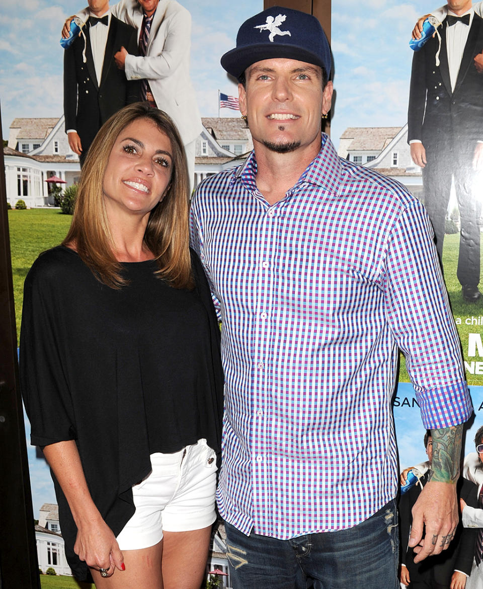 Vanilla Ice and Laura Van Winkle