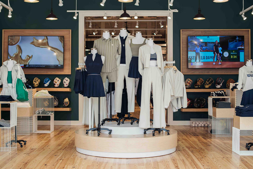 Inside Wilson’s first California store, located in Santa Monica. - Credit: Courtesy of Wilson