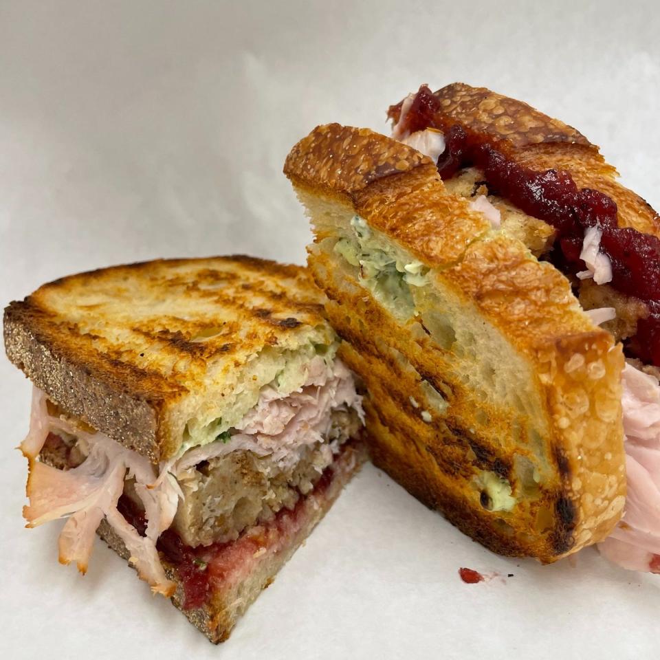 Partners Village Store and Kitchen's Pilgrim Panini is the perfect bite.