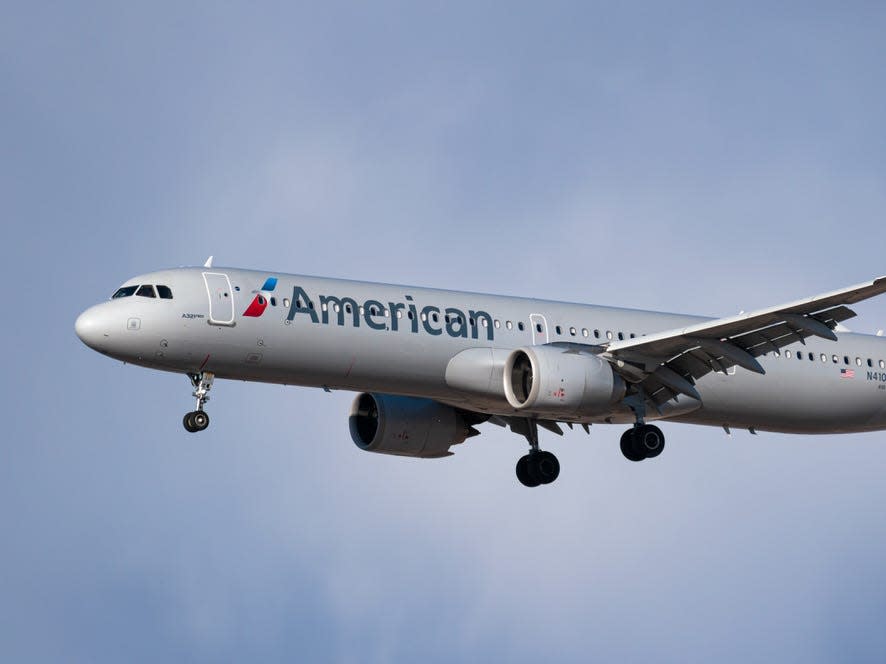 American Airlines A321neo.