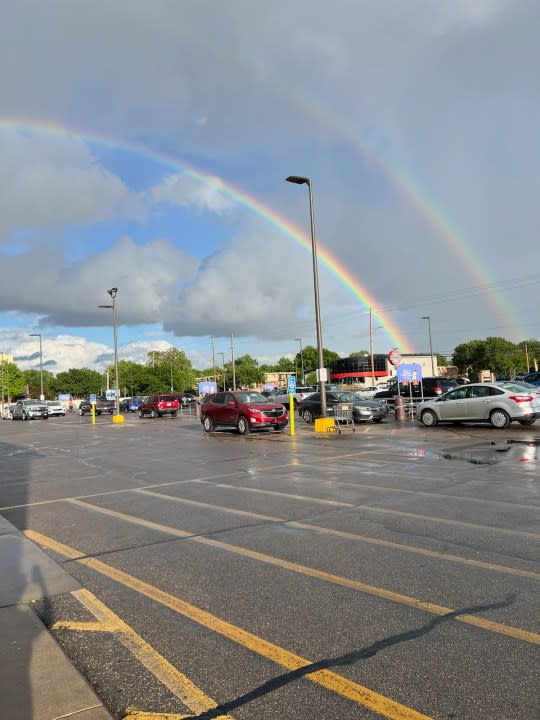 Wichita rainbow on May 13, 2024 (Courtesy: Alyssa Resko)