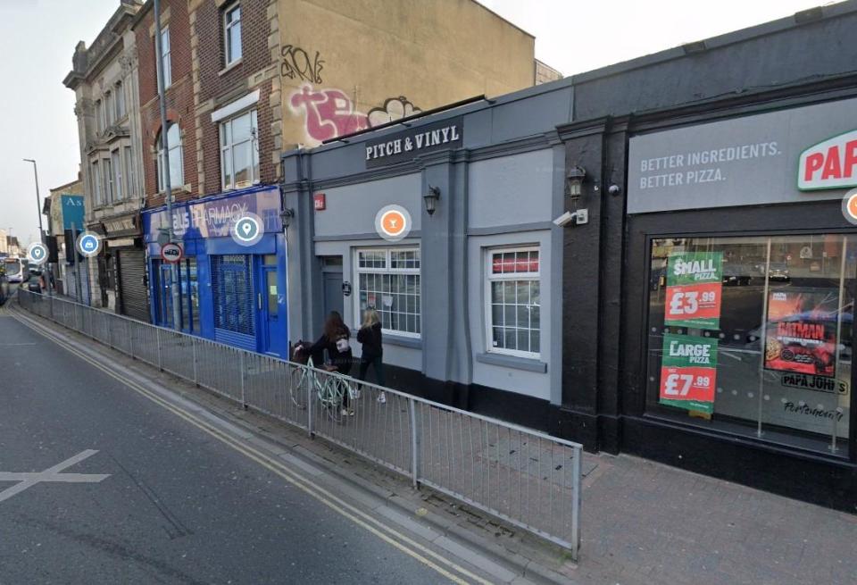 Pitch and Vinyl in London Road, North End (Photo: Google Maps)