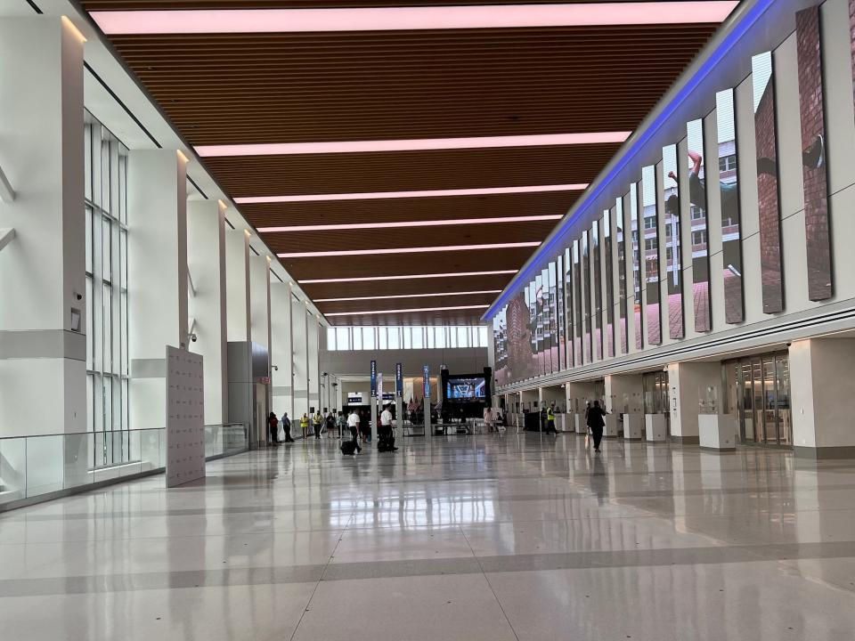 Delta Air Lines' new Terminal C at LaGuardia Airport.