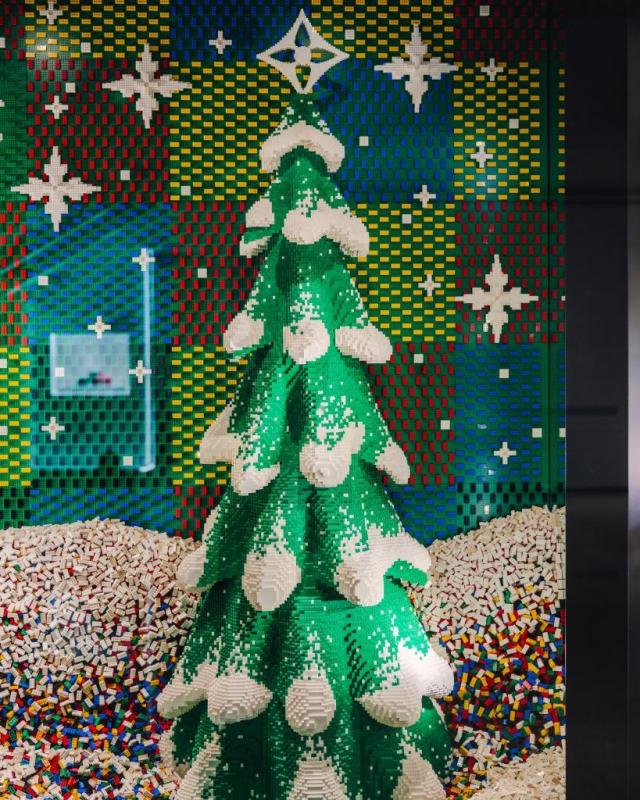 Louis Vuitton and Lego Masters Team Up For Extravagant Holiday Windows