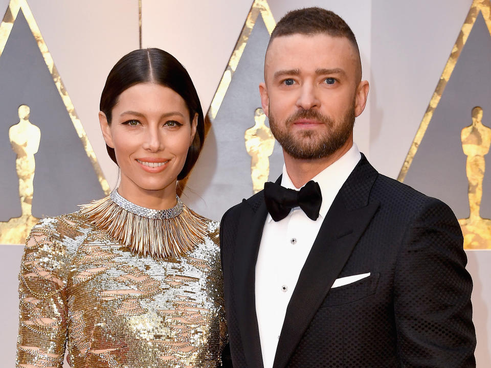 JUSTIN TIMBERLAKE AND JESSICA BIEL