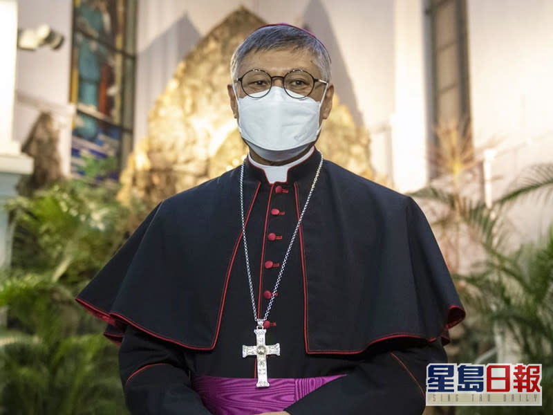 天主教香港教區主教周守仁。資料圖片
