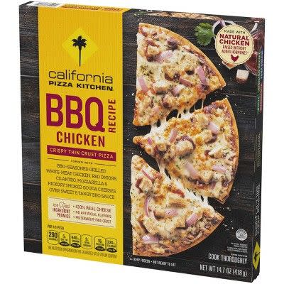 California Pizza Kitchen Crispy Thin Crust BBQ Recipe Chicken Pizza