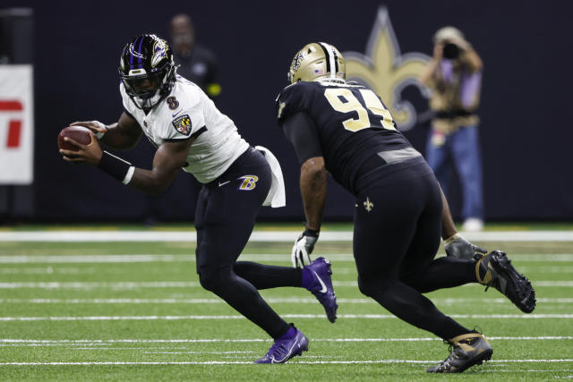 Drake, Houston lead Ravens past Saints for 3rd straight win