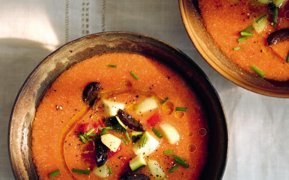 Carajamandanga is a member of the gazpacho family of chilled soups - Emma Lee 