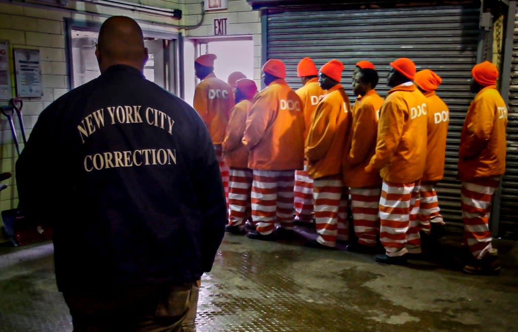 Rikers Island Jail Crisis (Copyright 2021 The Associated Press. All rights reserved.)
