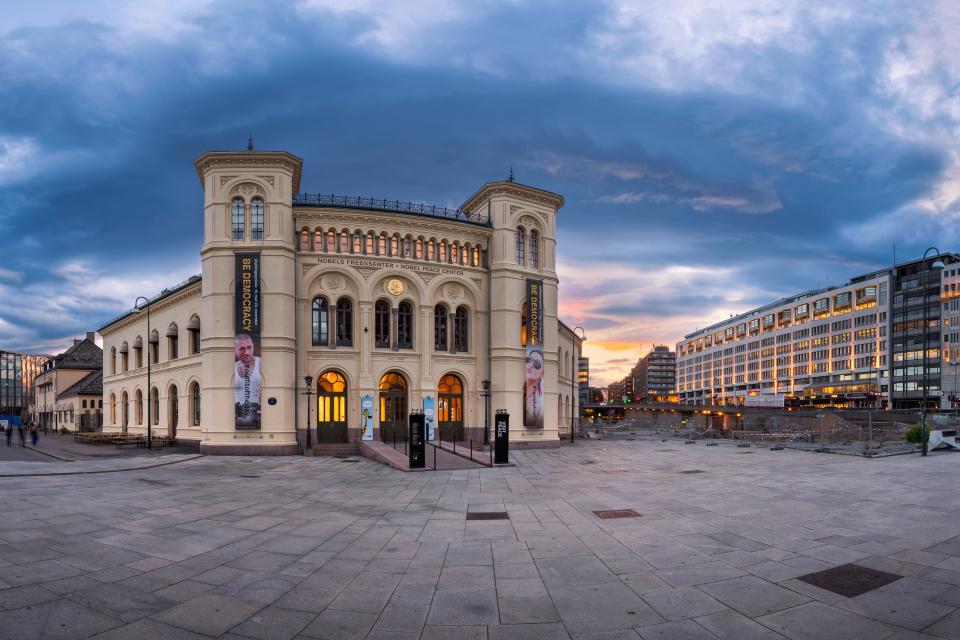 A view of the Nobel Peace Center in Oslo.