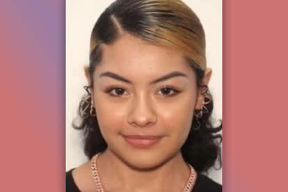 A police handout of missing juvenile Susana Morales