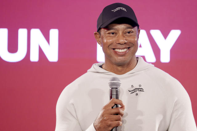Tiger Woods Unveils New Apparel Line Called 'Sun Day Red' - WSJ