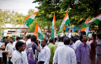 The Congress won a thumping victory in Karnataka to wrest power after a seven year gap, crushing the BJP in a key election ahead of next year's Lok Sabha ballot. Congress activists celebrated wildly all across Karnataka as a vote count that began at 8 am showed that the party won 120 seats in the 225-member assembly -- seven more than the half-way mark. The Congress victory "is a clear result against the ideology of the BJP", Manmohan Singh said in New Delhi. "The people of the country know what's what and they will reject the BJP ideology as the result in Karnataka shows."