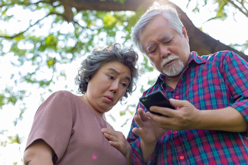 Ask a few hard-to-know questions to verify if that's really a relative. (Photo: Getty)