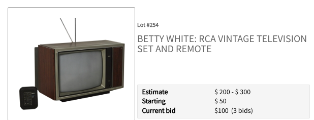 An RCA Vintage TV Set and remote