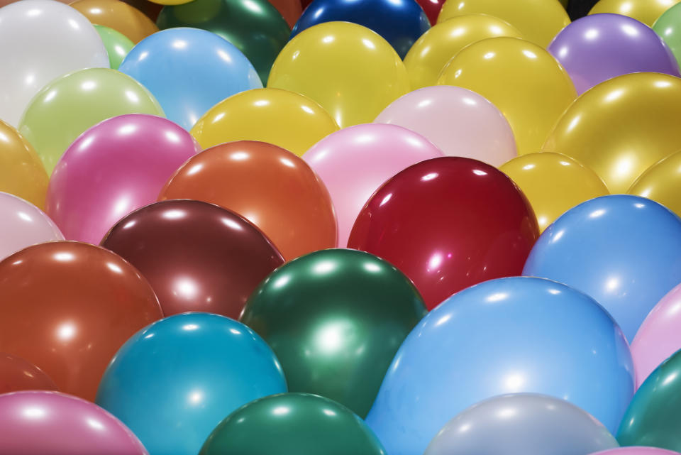 Elige cómo quieres los globos. (Foto: Getty)