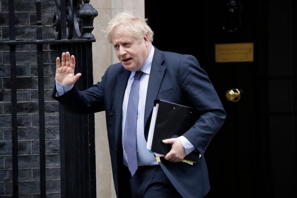 Johnson came under pressure to dismiss adviser Andrew Sabisky: AP