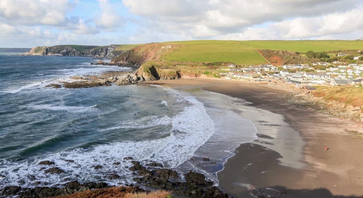 The view across Bigbury Bay (Sykes Cottages)