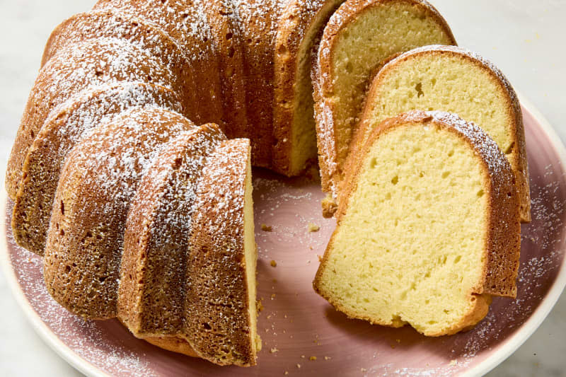 Sour Cream Pound Cake 